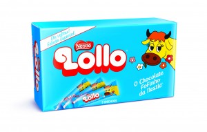 chocolate lollo volta ao mercado