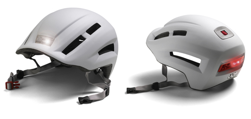 Objeto do desejo: capacete ciclista com iluminação