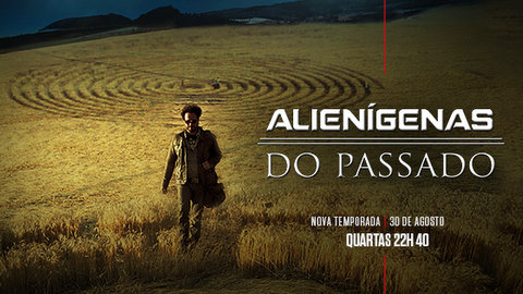 Giorgio no Brasil para a estreia da nova temporada de Alienígenas do Passado