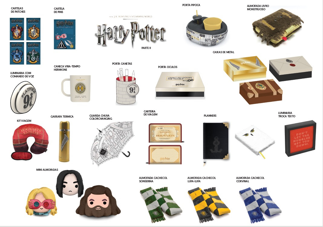 Imaginarium lança novos itens de sua coleção Harry Potter